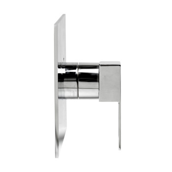 ALFI brand AB6701-PC Polished Chrome Modern Square Pressure Balanced Shower Mixer