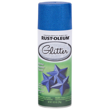 Rustoleum 299425 Specialty Glitter Spray Paint 1025 Oz Royal Blue