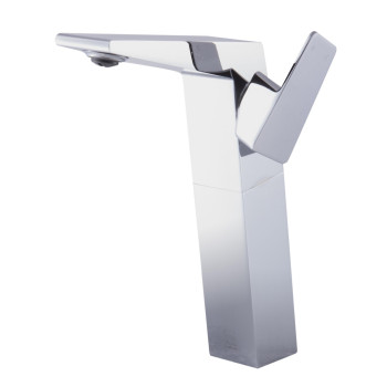 ALFI brand AB1475-PC Polished Chrome Single Hole Tall Bathroom Faucet