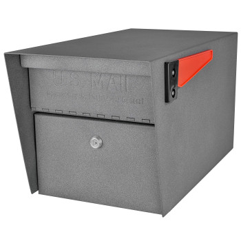 Mail Boss 7505 Mail Manager Curbside Granite Locking Security Mailbox