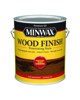 Minwax 710990000 Wood Finish 250 Voc Compliant Espresso Stain Gallon