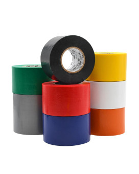 Wod Etc766 Professional Grade General Purpose Rainbow Electrical Tape Ulcsa Listed Core Vinyl Rubber Adhesive Electrical Tape