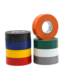 Wod Etc766 Professional Grade General Purpose Rainbow Electrical Tape Ulcsa Listed Core Vinyl Rubber Adhesive Electrical Tape