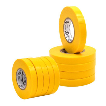 Wod Etc766 Professional Grade General Purpose Yellow Electrical Tape Ulcsa Listed Core Vinyl Rubber Adhesive Electrical Tape