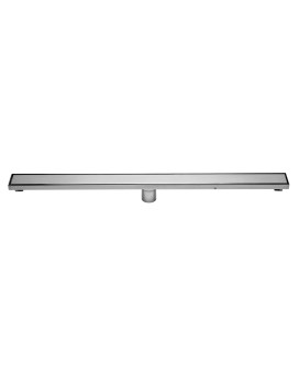 ALFI brand ABLD36B-PSS 36 Modern Polished Stainless Steel Linear Shower Drain with Solid Cover