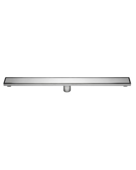 ALFI brand ABLD32B-PSS 32 Modern Polished Stainless Steel Linear Shower Drain with Solid Cover