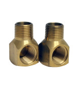 Brass Elbow for Whitehaus Wall Mount Utility Faucet Installation