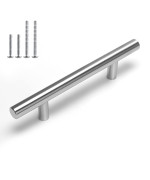 Homdiy Cabinet Handles Brushed Nickel Drawer Pulls Hd201Sn Cabinet Hardware Stainless Steel Kitchen Cupboard Handles Cabinet H