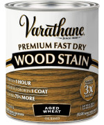 Varathane 333660 Premium Fast Dry Wood Stain Quart Aged Wheat