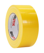 Welstik Professional Grade Yellow Duct Tape Waterproof Duct Cloth Fabric Duct Tape For Repairs Diy Crafts Indoor Outdoor Use