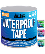 White Waterproof Tape For Leaks Thick Heavy Duty Water Proof Tape Sealing Marine Grade Outdoor Pools Gutter Underwater Stop L