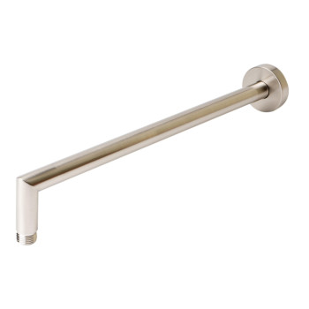 Brushed Nickel 16 Round Wall Shower Arm