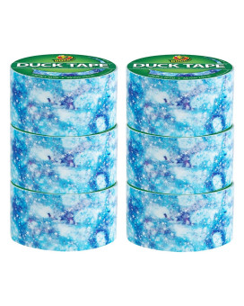 Duck Tape Brand 242736 Duck Printed Duct Tape 6 Rolls Starry Galaxy