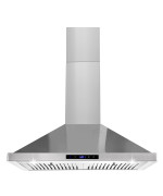 Wall Mount Kitchen Hood 30 Inch Ductedductless Range Hood With Delayed Shutdown Function 700Cfm 3 Speed Fan Energysaving L