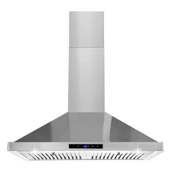 Wall Mount Kitchen Hood 30 Inch Ductedductless Range Hood With Delayed Shutdown Function 700Cfm 3 Speed Fan Energysaving L