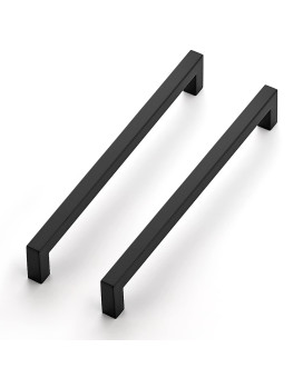 Ravinte 3 Pack 845 Inch Kitchen Square Cabinet Handles Matte Black Cabinet Pulls Black Drawer Pulls Kitchen Cabinet Hardware K