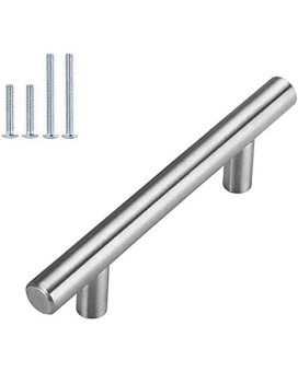 Homdiy Brushed Nickel Cabinet Pulls Cabinet Handles 312In90Mm Center To Center Dresser Drawer Handles Silver Drawer Pulls F