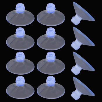 Qjaiune 30 Pack Glass Table Suction Cups 18Mm Rubber Suction Cup Hangers Without Hooks Anticollision Suction Cups Transparent