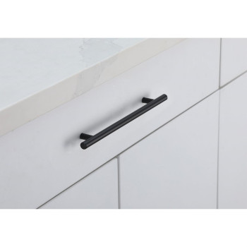 Quinn 7916 Center To Center Matte Black Bar Pull Multipack Set Of 10