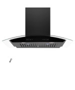 Vesta 800Cfm 30 Stainless Steel Wall Mounted Range Hood 6 Speeds Touch And Gesture Control 6 Top Round Vent Reusable Baffle