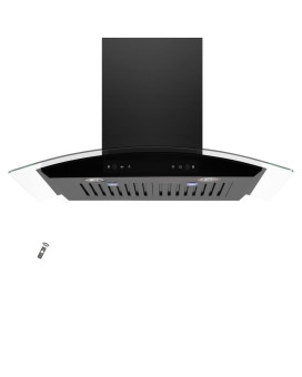 Vesta 800Cfm 30 Stainless Steel Wall Mounted Range Hood 6 Speeds Touch And Gesture Control 6 Top Round Vent Reusable Baffle