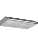 Soonye 30 Inch Stainless Steel Under Cabinet Range Hood Slim Kitchen Vent Hood Ductedductless Convertible With 3 Speed Control