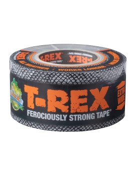 Trex Tape Extrawide Duct Tape With Uv Resistant Waterproof Backing For Ferociously Strong Repairs 283 X 25 Yd Gunmetal