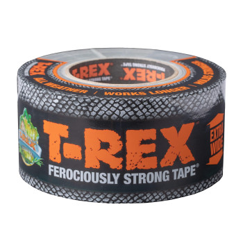 Trex Tape Extrawide Duct Tape With Uv Resistant Waterproof Backing For Ferociously Strong Repairs 283 X 25 Yd Gunmetal