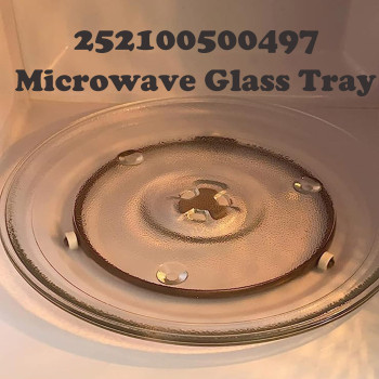 10 12 Inches Replacement Microwave Glass Plate Compatible With Hamilton Beach 252100500497 Hbp90D23 Microwave Glass Turntabl