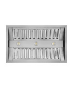 Hauslane Prostyle 46 Inr300 Builtin Range Hood 21 Deep Low Noise Performance Contemporary Design Fullsize Hand