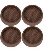 Vocomo 3X3 Caster Cups Round Rubber Furniture Coasters With Antisliding Floor Grip Non Skid Furniture Pads Furniture Floor Pr