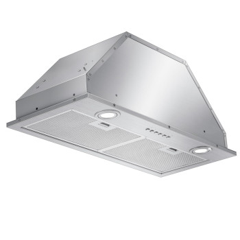 Oneeon 30 Range Hood Insert 500 Cfm Stainless Steel Builtin Kitchen Vent W 4Speed Exhaust Fan Dishwashersafe Baffle Fil