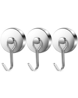 Lovimag Magnetic Hooks Heavy Duty 110Lbs Stong Magnet Hooks Swivel Neodymium Magnets With Hooks For Refrigerator Metal Magneti