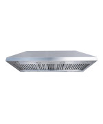 Fh Fohome 48 Inch Builtin Range Hood 4Speed 1150 Cfm Super Quiet Stainless Steel Range Hood Internal Motor Adjustable Light