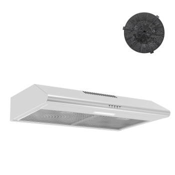 Sndoas Range Hood 30 Inch Ductless Range Hood With Charcoal Filter Under Cabinet Range Hood Kitchen Hood With Button Control Ven