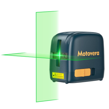 Motovera Laser Level Cross Line Laser With Selfleveling Green Cross Line With Vertical And Horizontal Accurate Leveler Tool For