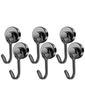 Findmag Strong Neodymium Swivel Magnetic Hooks For Hanging N52 40Lbs Metal Refrigerator Magnet Hook Heavy Duty For Toolbox Acce