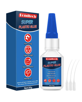 Plastic Glue 30 G Super Glue For Plastic Instant Model Glue With Anticlog Cap Strong Clear Plastic Glue For Miniatures Plas