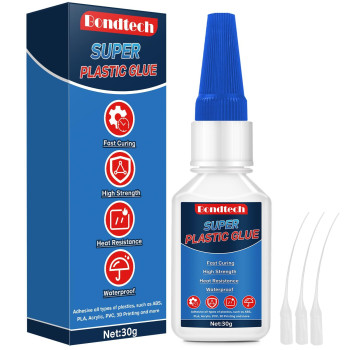 Plastic Glue 30 G Super Glue For Plastic Instant Model Glue With Anticlog Cap Strong Clear Plastic Glue For Miniatures Plas