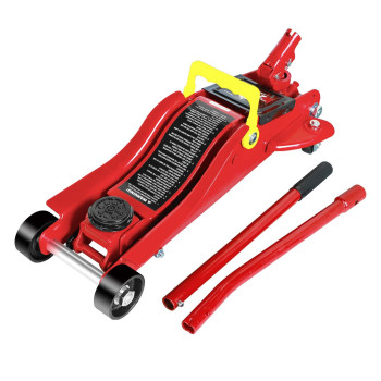 Jack Boss Floor Jack 25 Ton 5500 Lbs Hydraulic Low Profile Trolley Car Jack Lifting Range 35 To 14 Fit Use For Automot