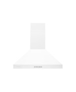 Hauslane Wall Mount Range Hood 30 Inch Pro Model Matte White Range Hood Strong Suction Changeable Led Lamps 6 Duct Or Du