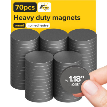 Heavy Duty Magnets For Crafts Ultra Strong Round Magnets For Diy Home Space Organization Decoration Perfect Size For Whit