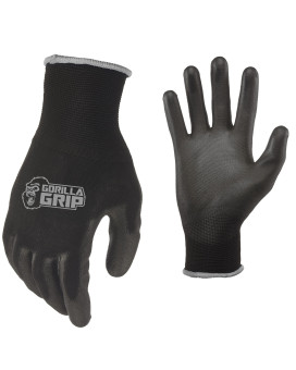 Gorilla Grip Slip Resistant All Purpose Work Gloves 25 Pack Xlarge