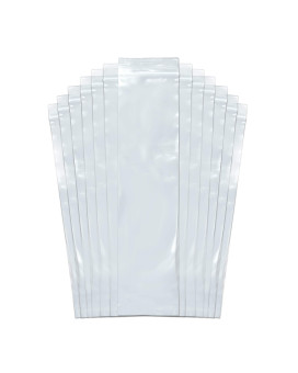 Snl Quality Zipper Lock Reclosable Clear Disposable Plastic Bags Strong 3 X 12 2 Mil 100 Bags