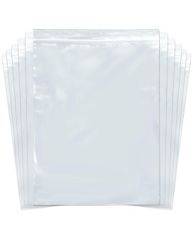 Snl Quality Zipper Lock Reclosable Clear Disposable Plastic Bags Strong 10 X 13 2 Mil 100 Bags