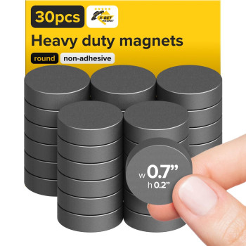 Heavy Duty Magnets For Crafts Ultra Strong Round Magnets For Diy Home Space Organization Decoration Perfect Size For Whit