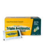 Careall Triple Antibiotic Ointment 09Gr 144 Pack Foil Packet First Aid For Minor Cuts Scrapes And Burns Prevents Infectio