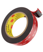 Emitever Double Sided Tape Heavy Duty Acrylic Foam Mounting Tape 23Ft X 06In Two Sided Adhesive Tape 2 Sided Tape For Automo