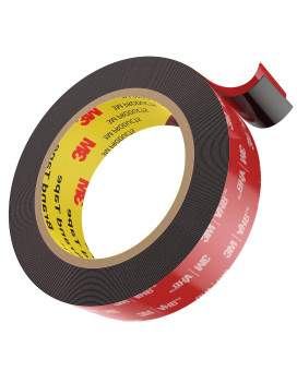 Emitever Double Sided Tape Heavy Duty Acrylic Foam Mounting Tape 23Ft X 06In Two Sided Adhesive Tape 2 Sided Tape For Automo