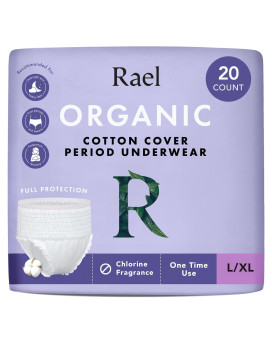 Rael Disposable Underwear For Women Organic Cotton Cover Incontinence Pads Postpartum Essentials Disposable Underwear Unsc